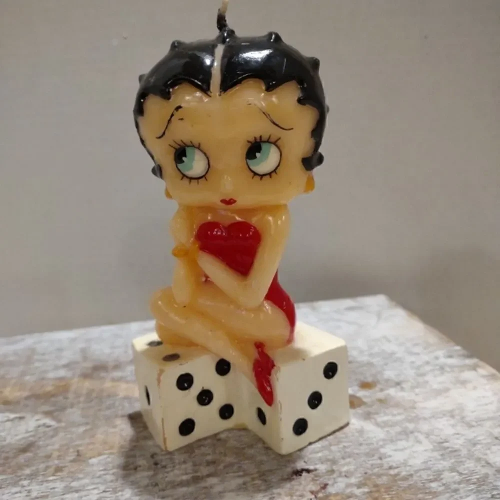 Vintage Betty Boop Candle Great Colors. C1